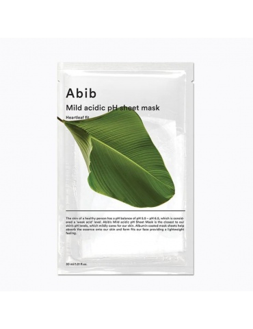 Abib - Mild acidic pH Sheet Mask Heartleaf Fit (30ml)
