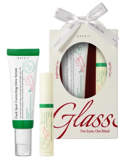 AXIS-Y - Glass Skin Duo Set (Glow Serum + Eye Serum)