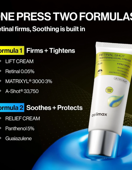 celimax - The Vita-A Retinal Shot Tightening Dual Cream (50ml)