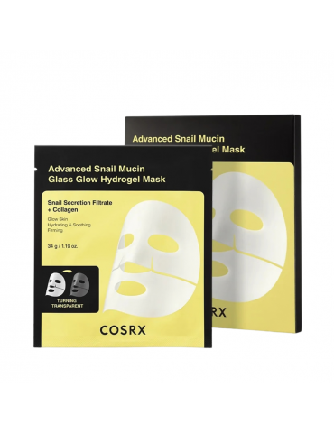 COSRX - Advanced Snail Mucin Glass Glow Hydrogel Mask (34g)