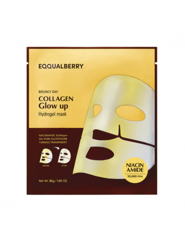 EQQUALBERRY - Collagen Glow Up Hydrogel Mask (30g)
