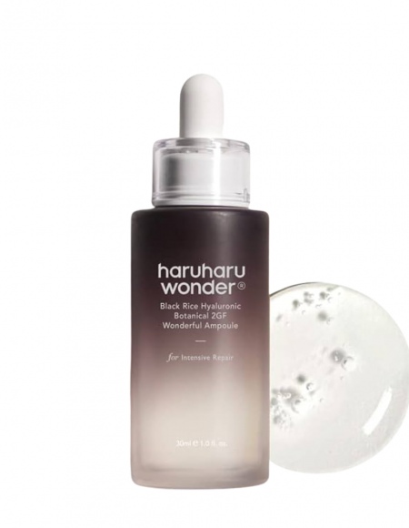 Haruharu WONDER - Black Rice Hyaluronic Botanical 2GF Wonderful Ampoule (30ml)