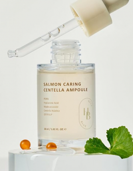 HEVEBLUE - Salmon Caring Centella Ampoule (30ml)