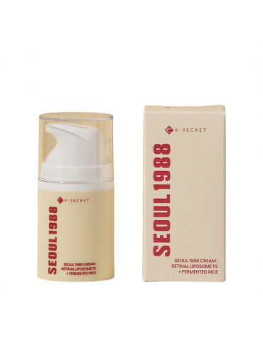 K-SECRET - SEOUL 1988 Cream: Retinal Liposome 1% + Fermented Rice (50ml)