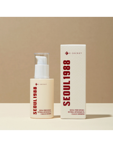 K-SECRET - SEOUL 1988 Serum : Retinal Liposome 2% + Black Ginseng (30ml)