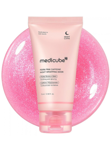 Medicube - PDRN Pink Caffeine Overnight Wrapping Mask (75ml)