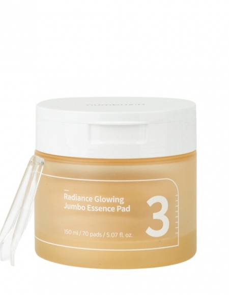 numbuzin - No.3 Radiance Glowing Jumbo Essence Pad (70EA)
