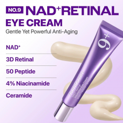 numbuzin - No.9 NAD+ Retinal Volumetox Eye Cream (20ml)