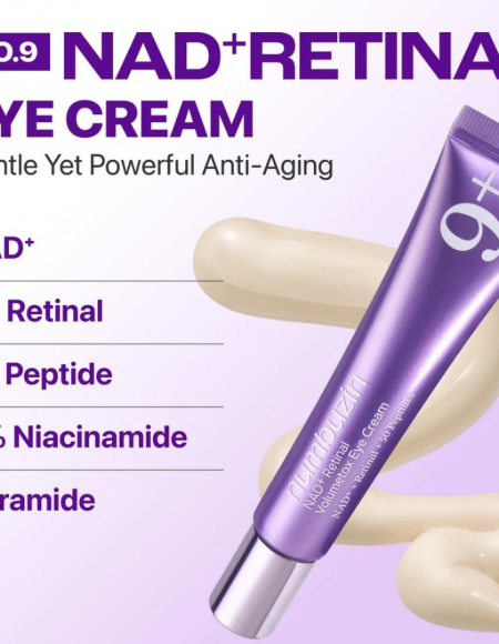numbuzin - No.9 NAD+ Retinal Volumetox Eye Cream Duo Set (20ml x 2ea)