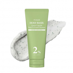 P.CALM - Holy Basil Green Capsule Pack To Foam Cleanser (120ml)