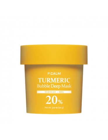 P.CALM - Turmeric Bubble Deep Mask (90g)