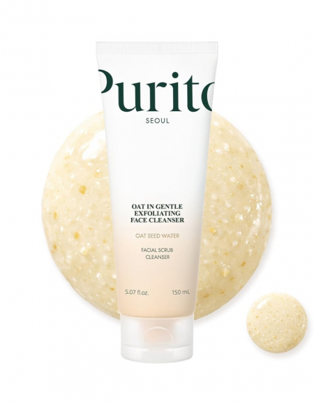 PURITO SEOUL - Oat In Gentle Exfoliating Face Cleanser (150ml)