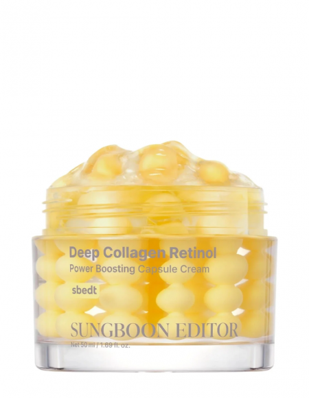 SUNGBOON EDITOR - Deep Collagen Retinol Power Boosting Capsule Cream (50ml)