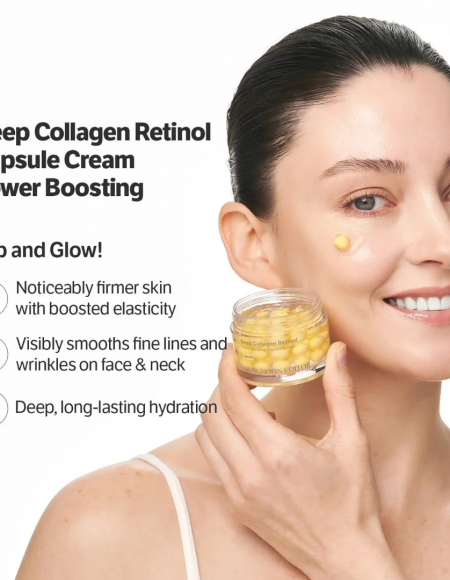 SUNGBOON EDITOR - Deep Collagen Retinol Power Boosting Capsule Cream (50ml)