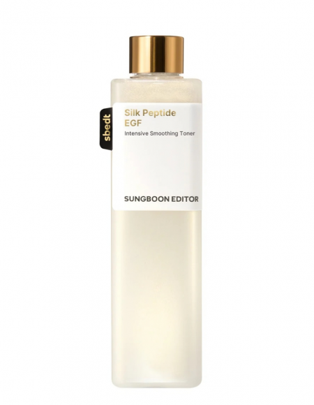 SUNGBOON EDITOR - Silk Peptide EGF Intensive Smoothing Toner (300ml)