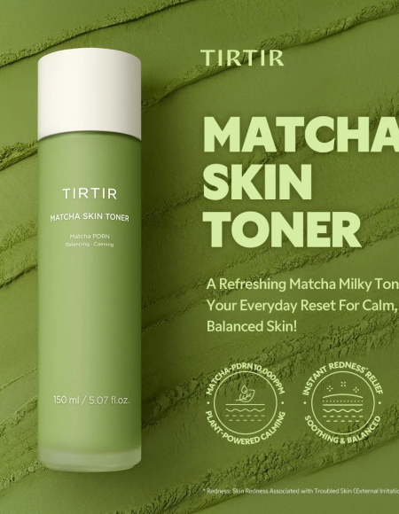 TIRTIR - Matcha Skin Toner (150ml)